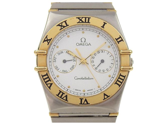 Omega Constellation Quartz Watch 1370.20 White Metal ref.1813223 - Joli ...