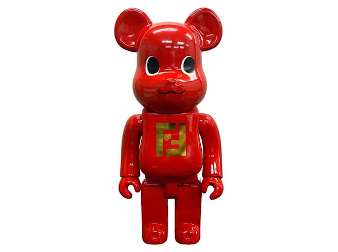 Fendi AUTHENTIC FENDI 2000% Bearbrick Figure I1-00003 Limited Red
