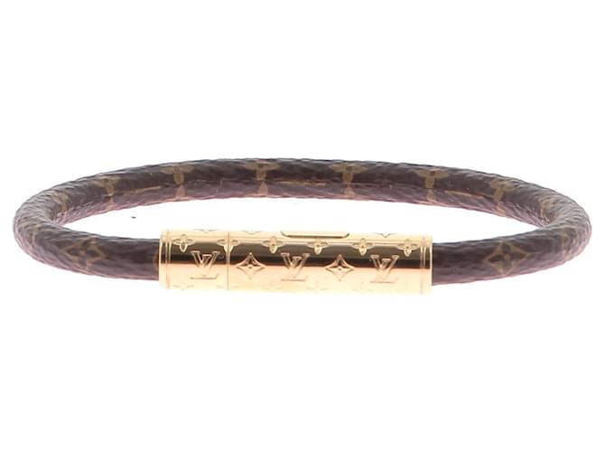 LOUIS VUITTON Bracelets T. Leather Brown ref.JC1822153 (Sold