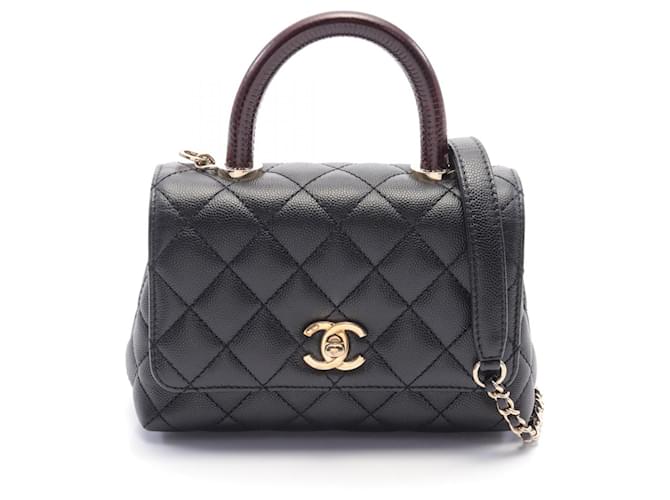 Chanel Coco Handle XXS Top Handle Bag Exotic Leather (Sold) - Joli