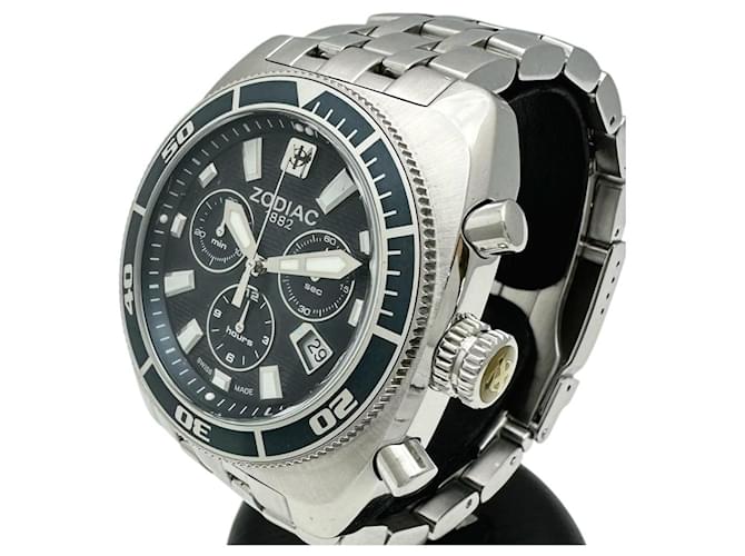 Autre Marque ZODIAC Desert Falcon Chronograph ZO4500 Quartz Watch