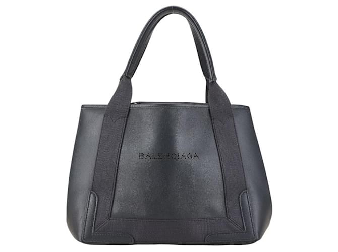 【BALENCIAGA】NAVY CAVAS S TOTE BAG Balenciaga Tote Bag Navy Cabas S Off-White/Black | eBay