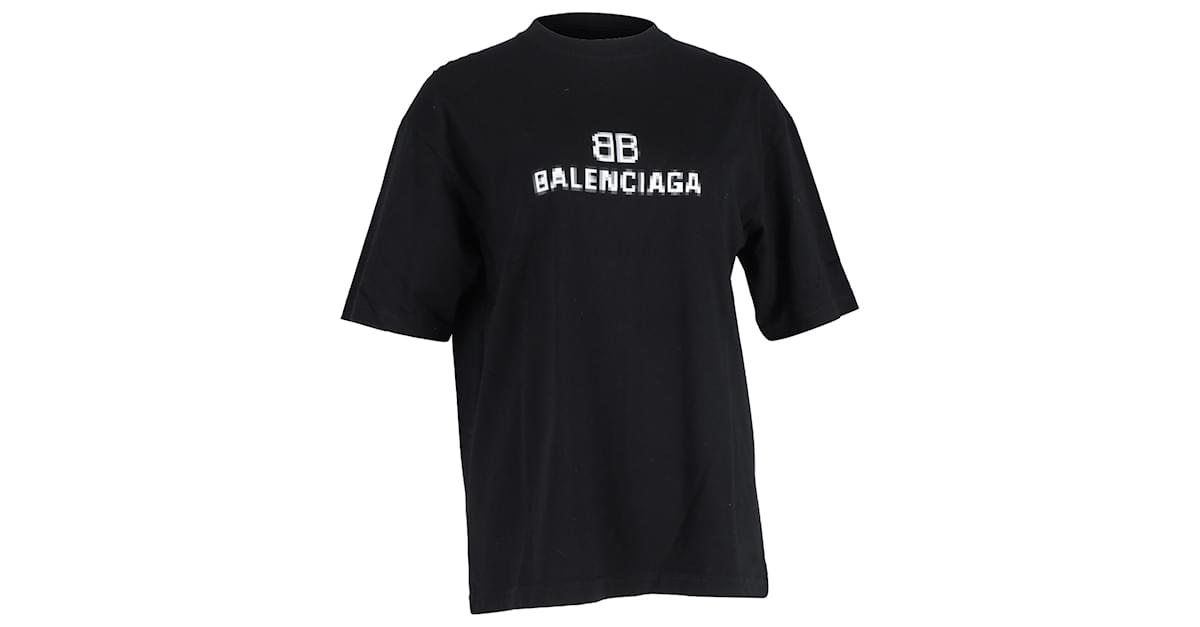 Tシャツ・カットソー Balenciaga Bb Corp T-Shirt $595 Balenciaga oversized BB logo T-shirt Size M | eBay