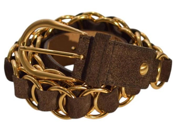Miu Miu Belts Brown Leather ref.1854263 - Joli Closet display picture 2