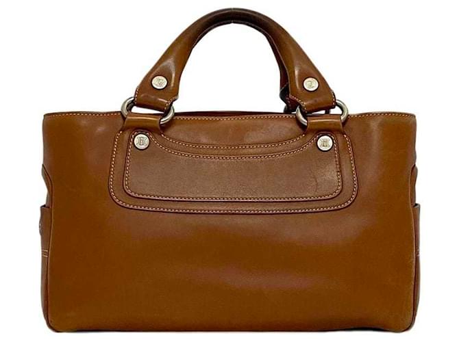 CELINE ブラウン ブギーバッグ Céline Boogie Bag in Brown Leather – Rarr.vintage