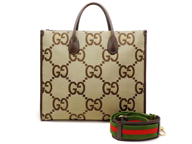 Gucci Women's Beige Leather Tote Bag ref.1856319 - Joli Closet