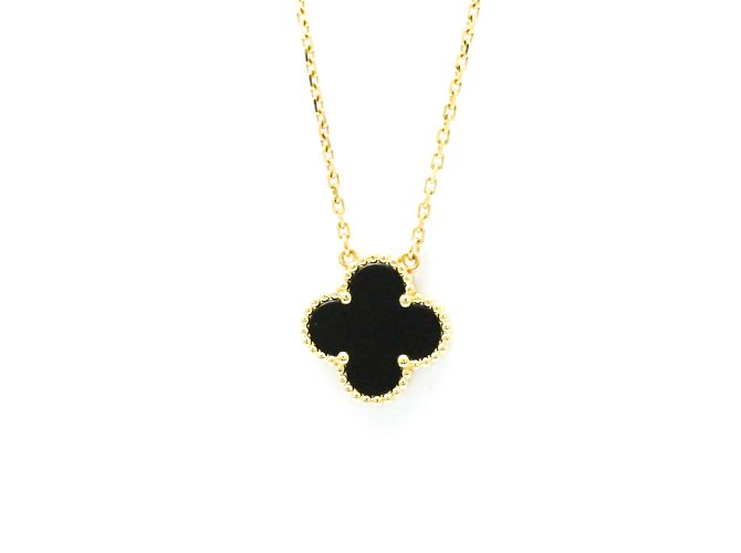Collier Vintage DELFA Soie Et Métal Argenté - Pendentif Bleu, Occasion Très Bon état