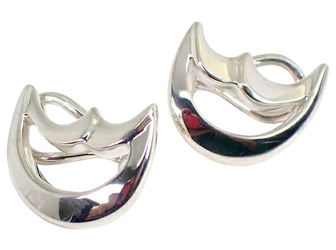 Tiffany & Co Crescent Moon Silvery Silver ref.1861663 - Joli Closet