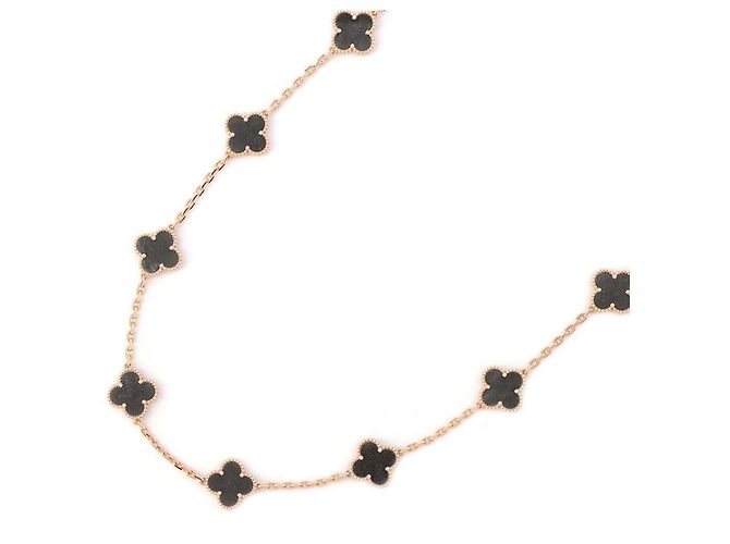 Van Cleef & Arpels Alhambra Necklace Pink gold ref.1862902 - Joli Closet