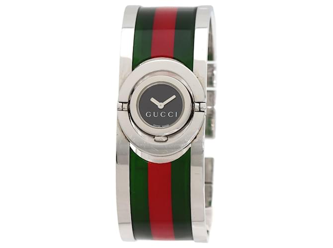 Reloj de pulsera para mujeres Gucci 112 Toile Joli