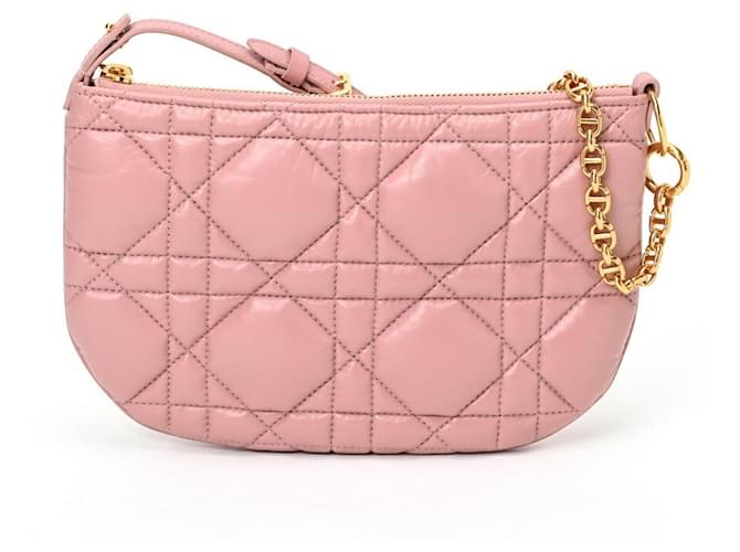 Christian Dior Dior Caro Tulip Bag Pink Leather ref.1874514 - Joli