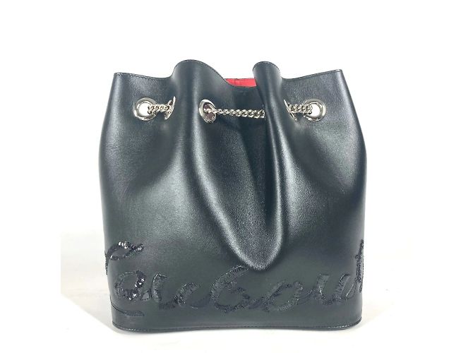 Christian Louboutin Sequin logo MARIE JANE Backpack Bag Chain Backpack Christian Louboutin | Marie Jane backpack leather bag  main image 2