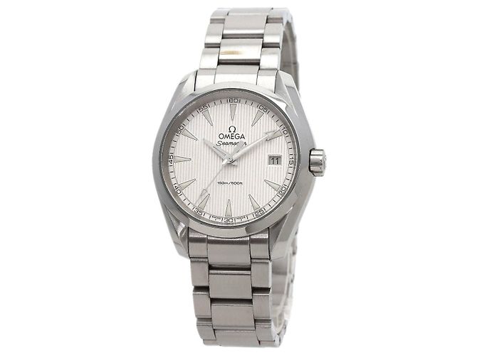 Omega Seamaster Aquaterra White Steel ref.1910577 - Joli Closet