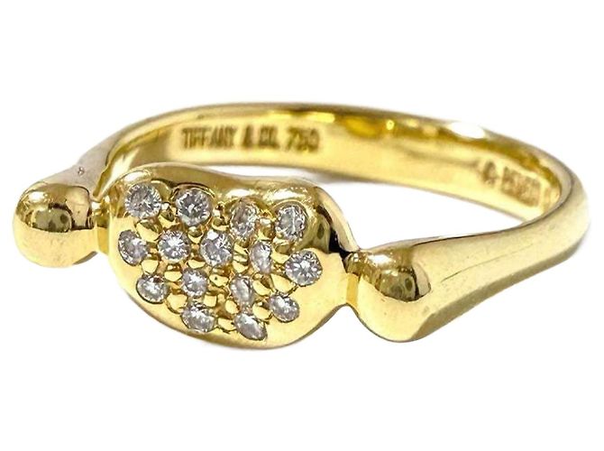 Tiffany & Co Tiffany Ladies Bean Ring in 18K Yellow Gold ref.1913537 ...