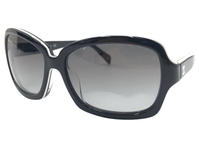 Chanel Black Plastic Sunglasses 5143-A ref.JC1939606 (Sold) - Joli