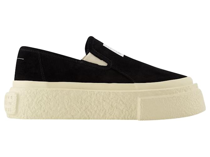 Maison Martin Margiela Sneakers - MM6 Maison Margiela - Leather - Black