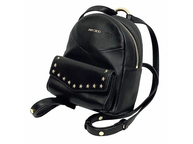 Jimmy Choo Black Leather Backpack ref.1951402 - Joli Closet display picture 1