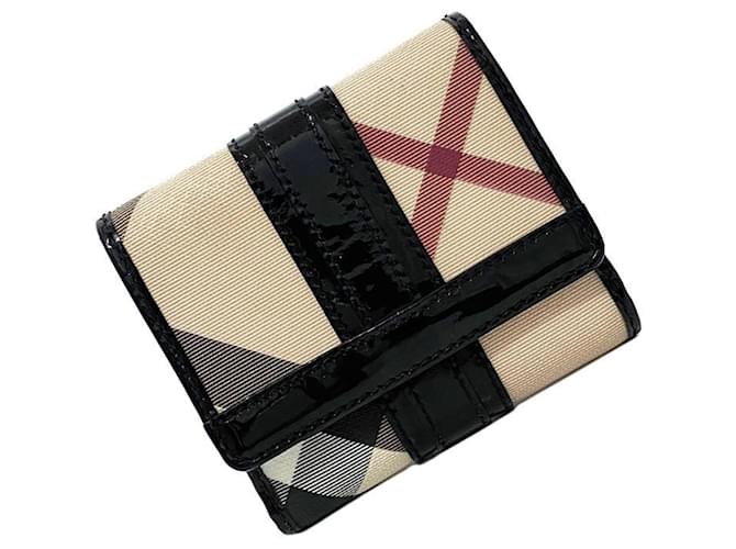 Burberry Beige Polyethylene Wallet