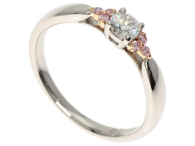 Tiffany Co Tiffany Harmony Cluster Pink Diamond Ring Platinum