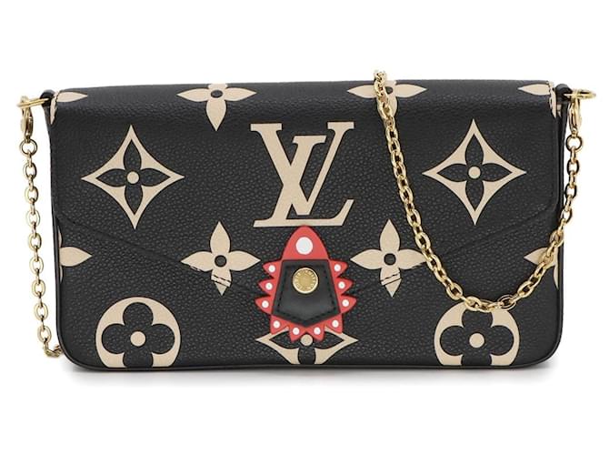 Lv Felice Felicie Pochette Black Louis Vuitton Louis Vuitton