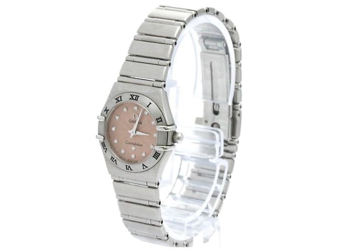 Omega Constellation Pink Steel ref.1988921 - Joli Closet