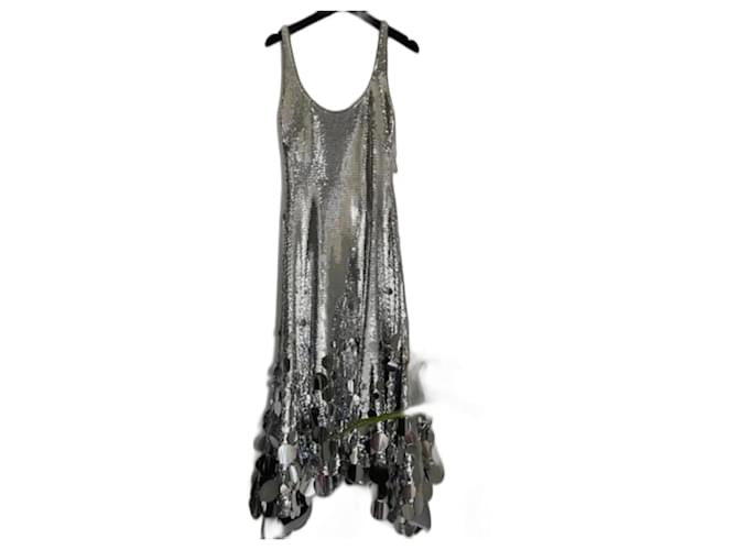 Paco Rabanne H&M Silvery ref.JC2008629 (Sold) - Joli Closet Paco Rabanne H&M Silvery ref.JC2008629 (Sold) - Joli Closet