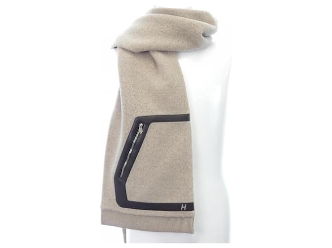 HERMES 25S SCARF 135 IN CASHMERE SILK 854593