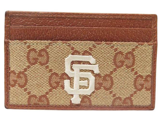 GUCCI X SAN FRANCISCO GIANTS WALLET CARD HOLDER 547793 GG