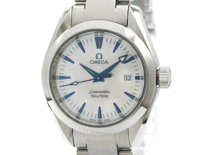 Omega Seamaster Aqua Terra Ladies Watch (Sold) - Joli Closet