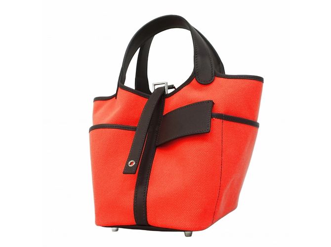 Hermès Hermes Picotin Lock Cargo PM Handbag Leather ref.2069616 - Joli ...