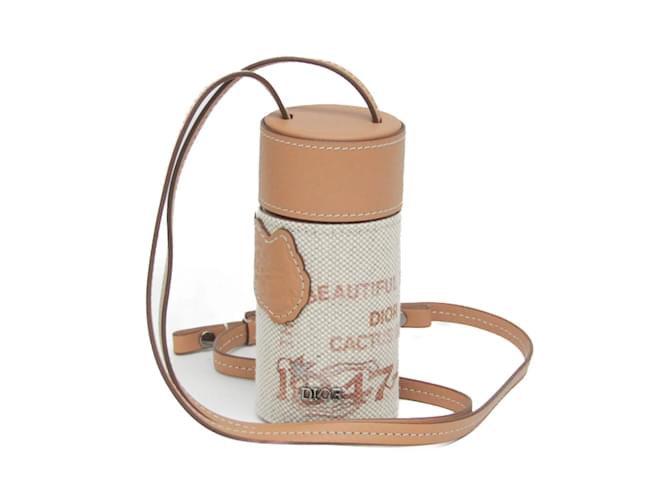 Christian Dior Dior x CACTUS JACK Nano Roller Pouch Brown Beige
