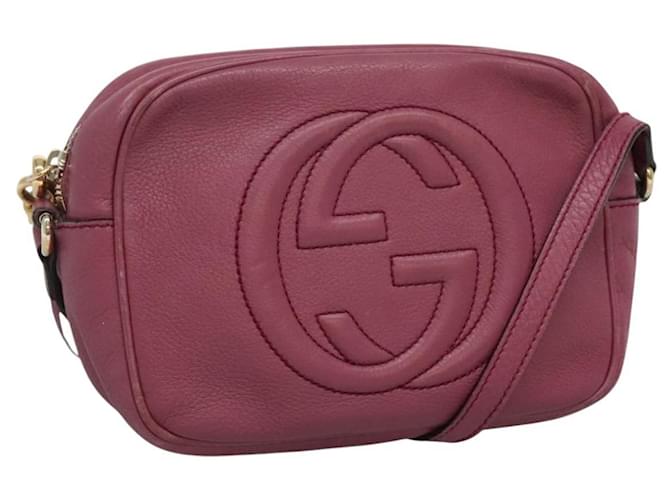 GUCCI ソーホー ディスコ バッグ ピンク Designer Handbags Gucci Soho Disco Bag Pink Gucci Soho Disco Pink