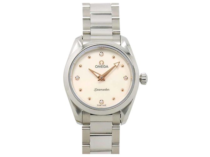 Omega Seamaster Aquaterra White Steel ref.2127278 - Joli Closet