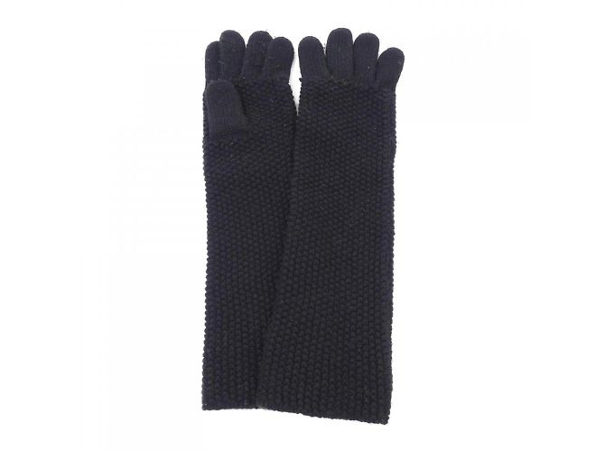 Chanel Black Cashmere Warm Gloves ref.2132237 - Joli Closet