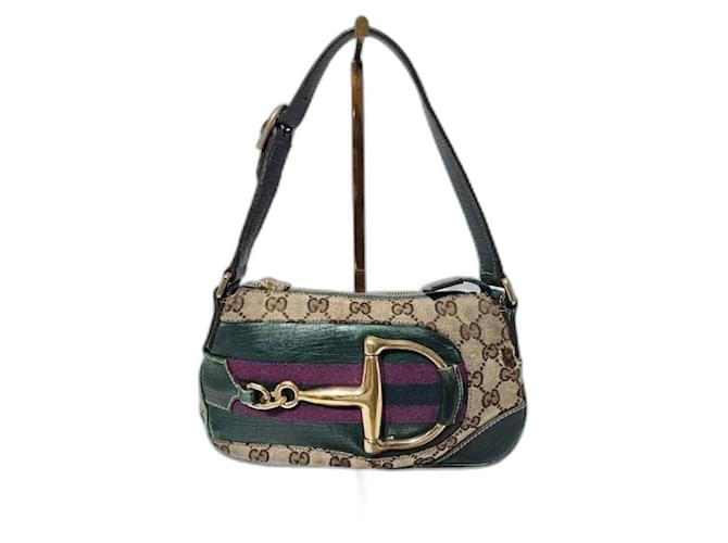 バッグ Gucci Vintage GG Canvas Shoulder Bag Gucci Shoulder Bag Monogram Canvas | Étoile Luxury Vintage