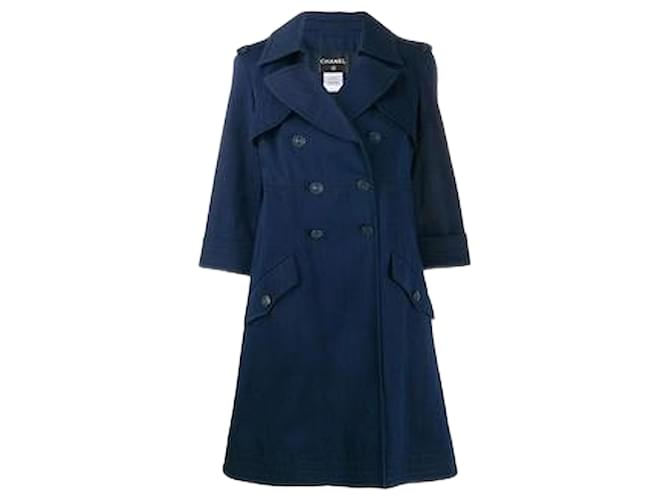 Baumwollmantel Trench der SS 2013 Kollektion von Chanel und Karl