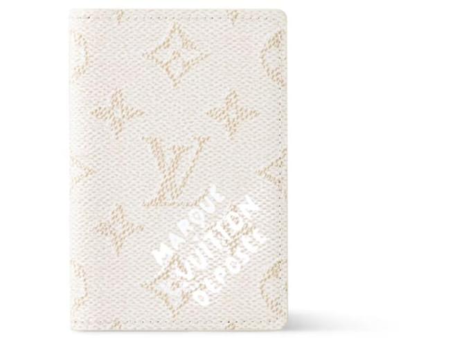 Louis Vuitton LV Pocket Organizer new White Cloth ref.2156454