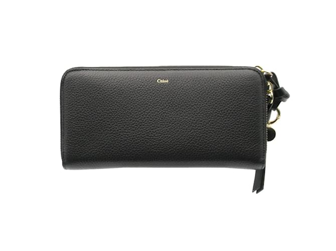 財布・小物その他 Chloe Bifold Long Wallet Black Chloé Black Leather Long Wallet ref.2183697 - Joli Closet