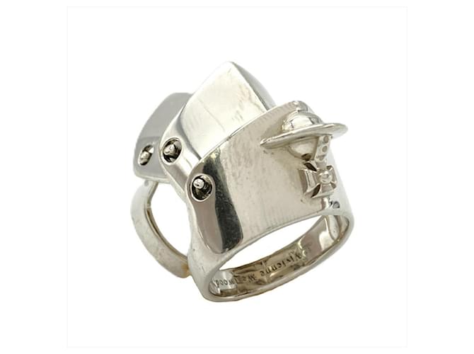 Vivienne Westwood ARMOUR Ring M SV925 Silver Silvery