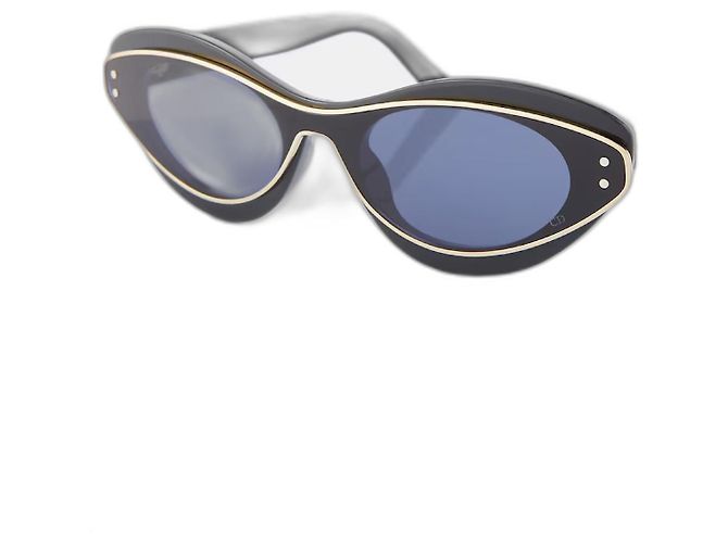 DIOR EYEWEAR Cat-eye sunglasses DiorMeteor B1I Black Blue  display picture 1
