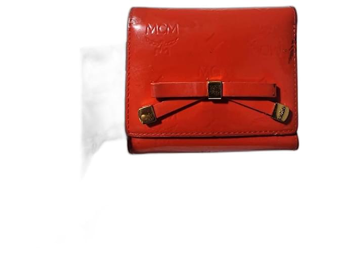 Authentic Mcm Red Mcm Men's Wallet Buy MCM Diamond Chain