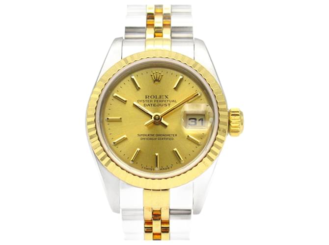 Rolex Oyster Perpetual Golden Steel Joli Closet