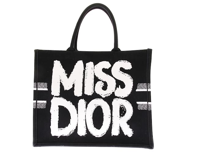 Dior 限定　MISS DIOR ケース black×whiteセット販売 Christian Dior Sac Cabas 