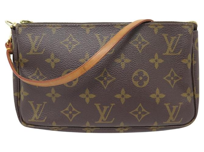 VINTAGE LOUIS VUITTON MONOGRAM NM ACCESSORIES POUCH M40712 Brown Cloth  ref.2213501 - Joli Closet