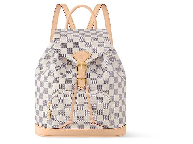 Louis Vuitton LV Montsouris PM new Beige Cloth ref.2215935  display picture 2