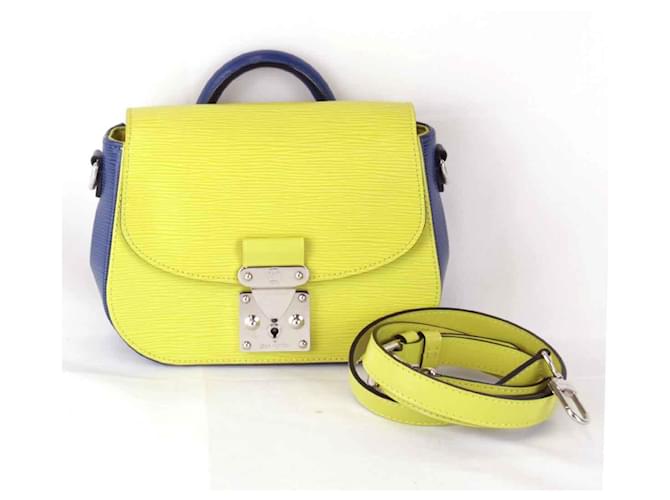 Louis Vuitton Epi Eden PM Handbag Yellow Leather ref.2224658