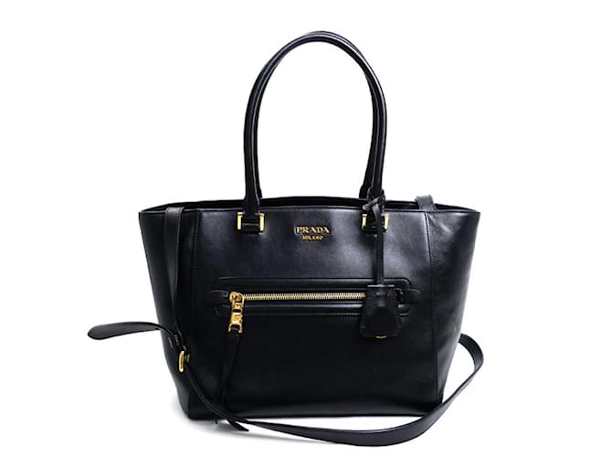 Prada 2way Leather Shoulder Bag