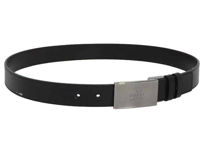 GUCCI Belt Leather 81.5-34.3 display picture 1