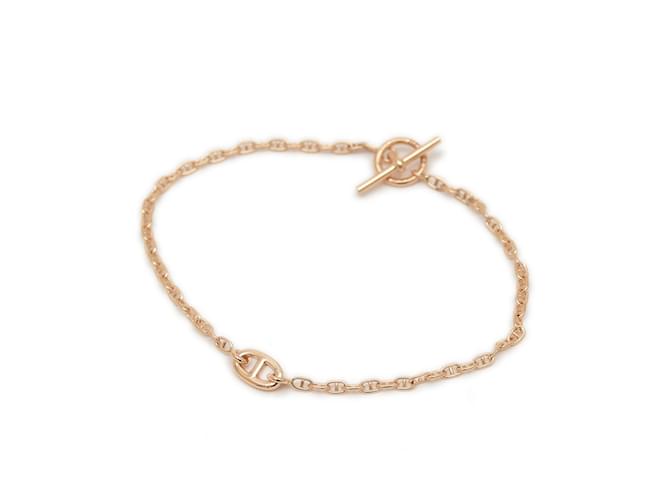 Hermès Hermes New Farandole TPM Chaine d'Ancre Bracelet Golden