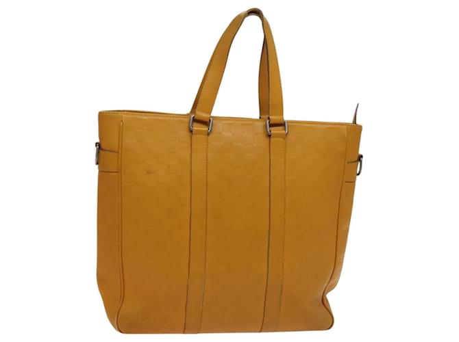 LOUIS VUITTON Damier Infini Neo Tadao Bag 2way Yellow N41228 LV